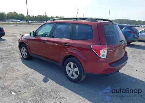 2010 Subaru Forester 2.5X из США, поврежденный, VIN JF2SH6BC5AH902322